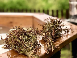 Частный дом часть с 2 спальнями с видом во дворик