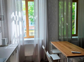 Апартаменты Новые с Высокими Окнами на Пешеходной Улице