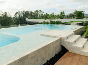 Новые 1bd апартаменты в Laguna SkyPark