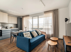 Апартаменты GLOBALSTAY. Новый 4-хкомн Пентхаус с Террасой в центре СПБ в доме Бизнес Класса ЖК Палацио