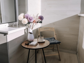 Квартира Уютная Студия в Районе Аэропорта