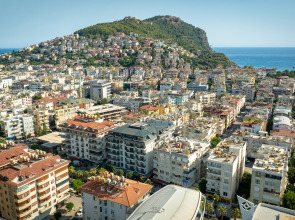 Квартира 1+1 Qoople Elysee 06 рядом с пляжем Клеопатра