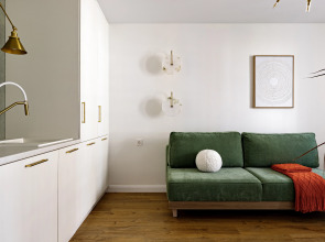 Квартира на первой линии парка Галицкого с красивым видом из окна