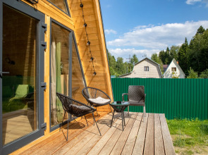 Частный дом InHome24 Уютный дом А-фрeйм Ольховка