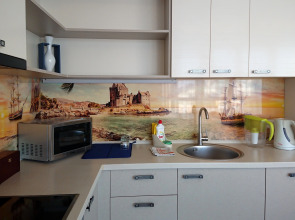 Апартаменты Sunny apartment 5 min from metro Belomorskaya