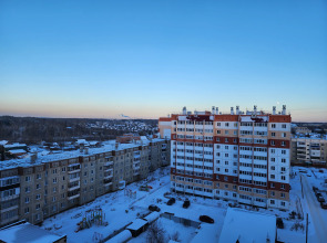 Апартаменты Студия Заря с Видом на Город Рядом с Вокзалом