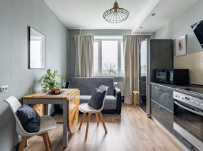 Квартира Sunrise у метро Satin home