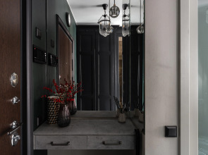 Апартаменты Lalapart Black Emerald с сауной в ЖК Савеловский Сити