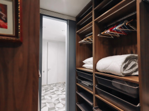 Апартаменты Lalapart Skyfall с панорамным видом с 46 этажа небоскреба Савеловский Сити