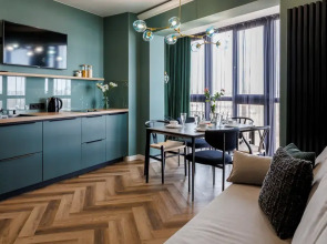 Апартаменты MORE и SPA c сауной и видом на реку