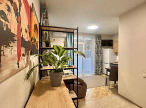 Квартира Студия в олимпийском парке с террасой