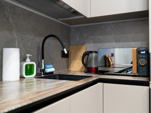 Апартаменты Lalapart Natural harmony с панорамными окнами у метро Дмитровская