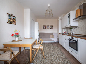 Квартира Eco Scandic у Метро Satin home