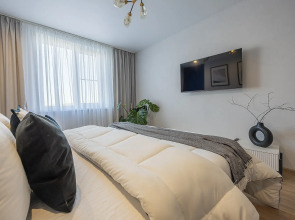 Апартаменты улучшенные, в центре города, с тремя спальнями