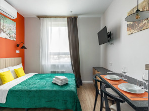 Апартаменты InHome24 Стильные и яркие в ЖК Движение Тушино