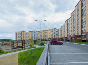 Квартира 1-к в новом мкр. на Новогородской 15 от RentAp, 4 сп.места