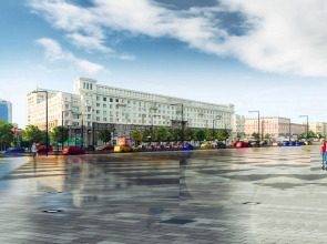 Апартаменты на площади Революции