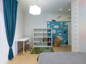 Квартира Семейная Трёхкомнатная с видом на Обь