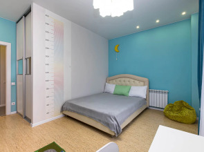 Квартира Семейная Трёхкомнатная с видом на Обь