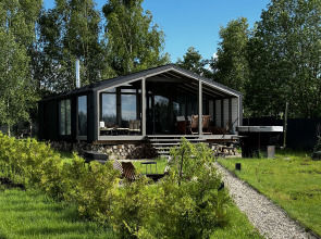 Частный Дом Two House River 1+1 с уличным СПА