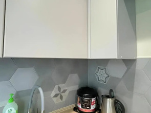 Апартаменты Айсберг с видом на храм с балконом