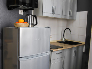 Апартаменты «Home Vita» стильные, просторные, красивый вид из окна