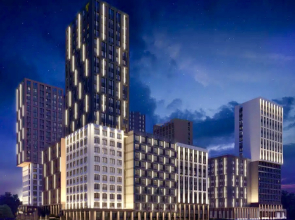 Квартира Fsf Прекрасная Студия в Элитном ЖК