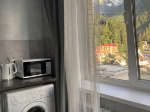 Квартира Евродвушка в центре Домбая с видом на горы