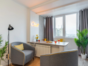 Квартира GM Apartments Четверка с панорамным видом на Москву