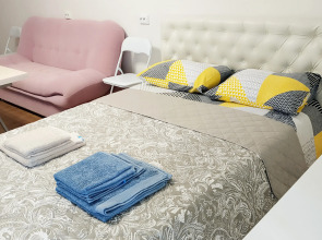 Квартира Современная студия в пешей доступности от метро