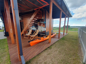 Частный дом Дом c сауной на берегу Волги