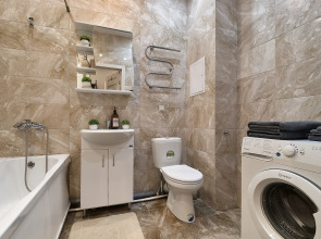 Квартира Просторная и уютная студия