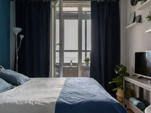 Апартаменты с Балконом и Видом на Море Морской Фасад