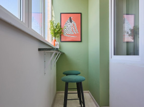 Квартира Дизaйнeрскaя Двушкa с Видoм на Стадион Kрaснoдaр