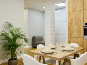 Апартаменты ЕвроУют Просторные трехкомнатные недалеко от центра