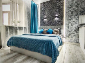 Квартира Guru c лаундж зоной на балконе