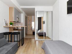 Апартаменты Rush in aparts  в самом сердце Казани Своя мини-кухня wifi  бесконтактное заселение