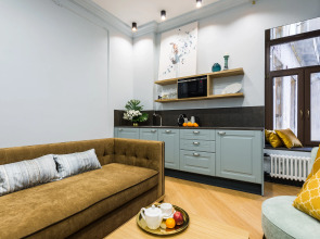 Апартаменты D на Рубинштейна с одной спальней №6