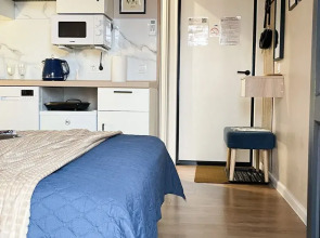 Квартира Современная и уютная студия с дизайнерским ремонтом в ЖК Самовароff