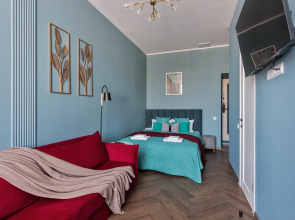 Апартаменты FullHouseApart дизайнерская четырехместная студия на вокзальной площади