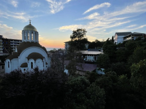 Апартаменты Двухместный Улучшенный с Балконом и Ванной Комнатой