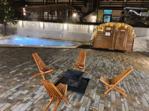 Апартаменты с бассейном и баней