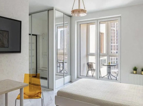 Апартаменты Современная студия в ЖК Парк Челюскинцев