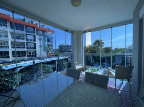 Апартаменты у моря 320 м с балконом