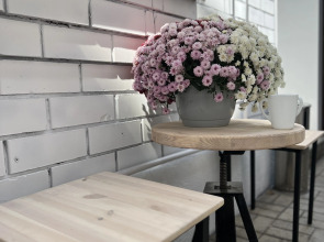 Апартаменты Scandi c двориком для курения, пр. Калинина 38 (1)