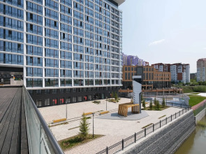 Апартаменты Уютная студия с видом на реку