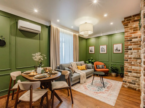 Квартира Атмосферная в центре города с двумя спальнями