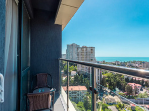 Апартаменты студия с балконом и видом на море ЖК Сокол