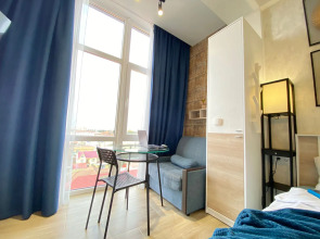 Море квартир уютная студия с панорамными окнами в центре Адлера 2