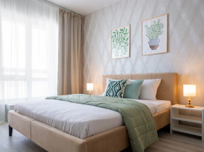 Квартира SleepNSK Просторная двухкомнатная около Аквапарка